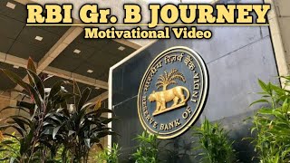 RBI Journey Motivational Video | RBI Grade B Officers | RBI Aspirants | Ek Zindagi Meri Song