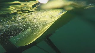 An underwater kite built to harness tidal energy