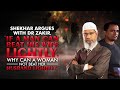 Shekhar Argues with Dr Zakir, “If a Man can Beat his Wife Lightly, why can a Woman not Beat her...