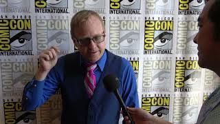 Ben Yennie Carpet Interview for Tim Travers and the Time Traveler's Paradox | SDCC 2024