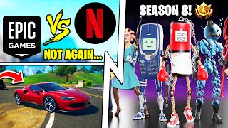 Next Battle Pass is GOOD, Netflix vs Epic Games, Fortnite Ferrari Secrets!