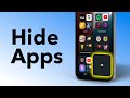 How to Hide Apps on iPhone (iOS 18)?