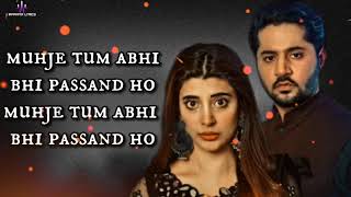 Badzaat LYRICS   OST   Wajhi Farooki   Imran Ashraf   Urwa Hocane   HAR PAL GEO