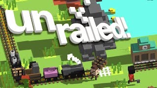 UNRAILED! - #2 - COW POWERED TRAIN?! (4 Player Gameplay)