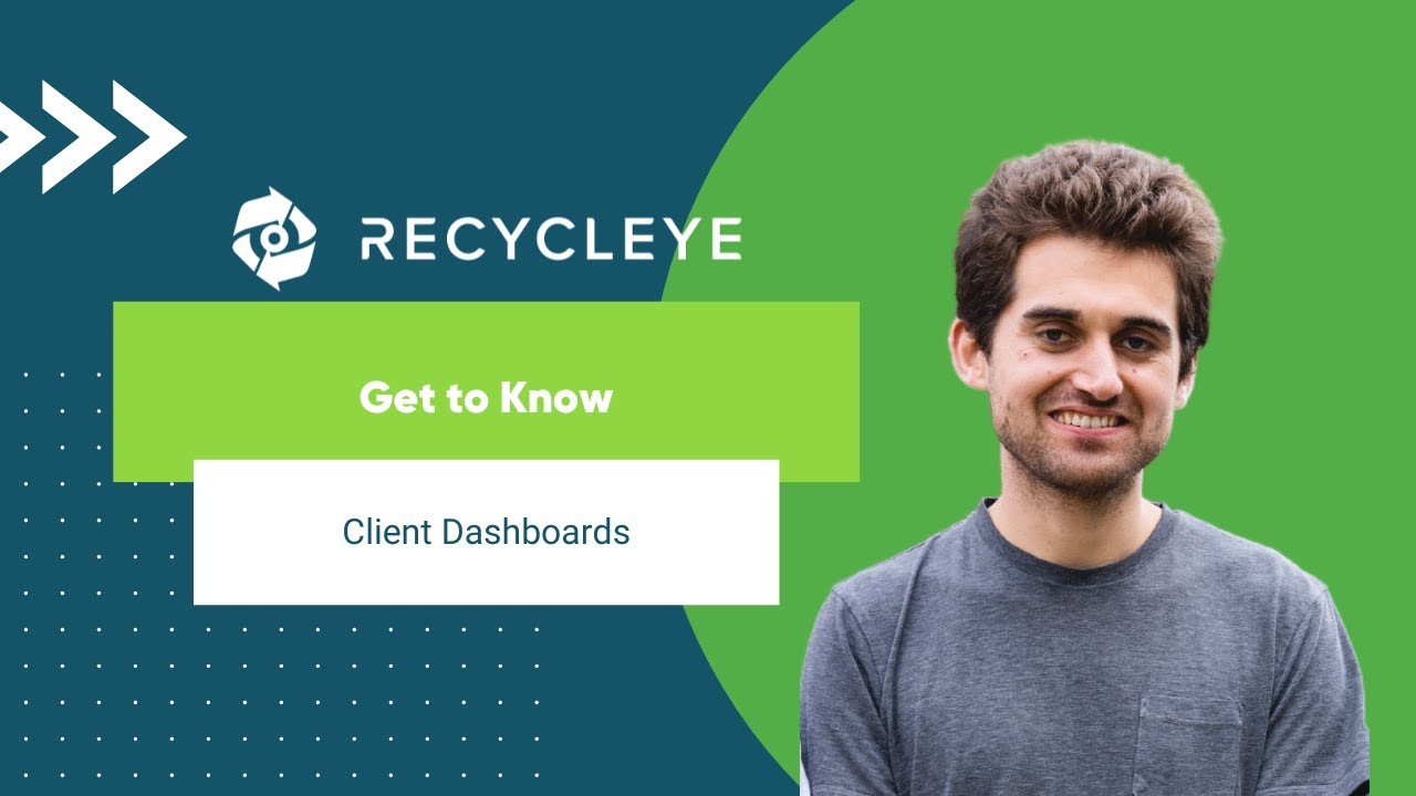 Get To Know Recycleye Dashboards Youtube