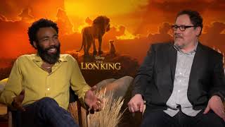 The Lion King: Director Jon Favreau & Donald Glover Official Movie Interview | ScreenSlam