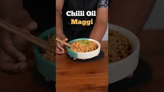 Take a break with this delicious Chilli Oil Maggi ❤️ #shorts