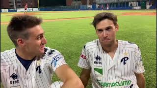 Intervista post vittoria in gara 2 al capitano Sebastiano Poma e a Tommaso Battioni!!