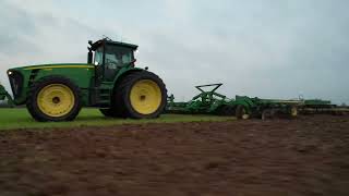 Spring Tillage Disking for Plant 2023 with John Deere 8430