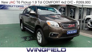 JAC T6 Pickup 1.9 Tdi COMFORT 4x2 DC