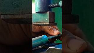 Pipe Dimpling on power press #shorts #powerpress #powerpressmachine