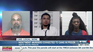 Multiple murders connected to gang in Smith State Prison, according to indictment