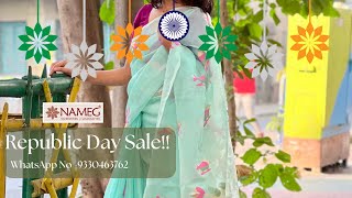 Republic Day Sale Finale | Nameg Live | 9330463762