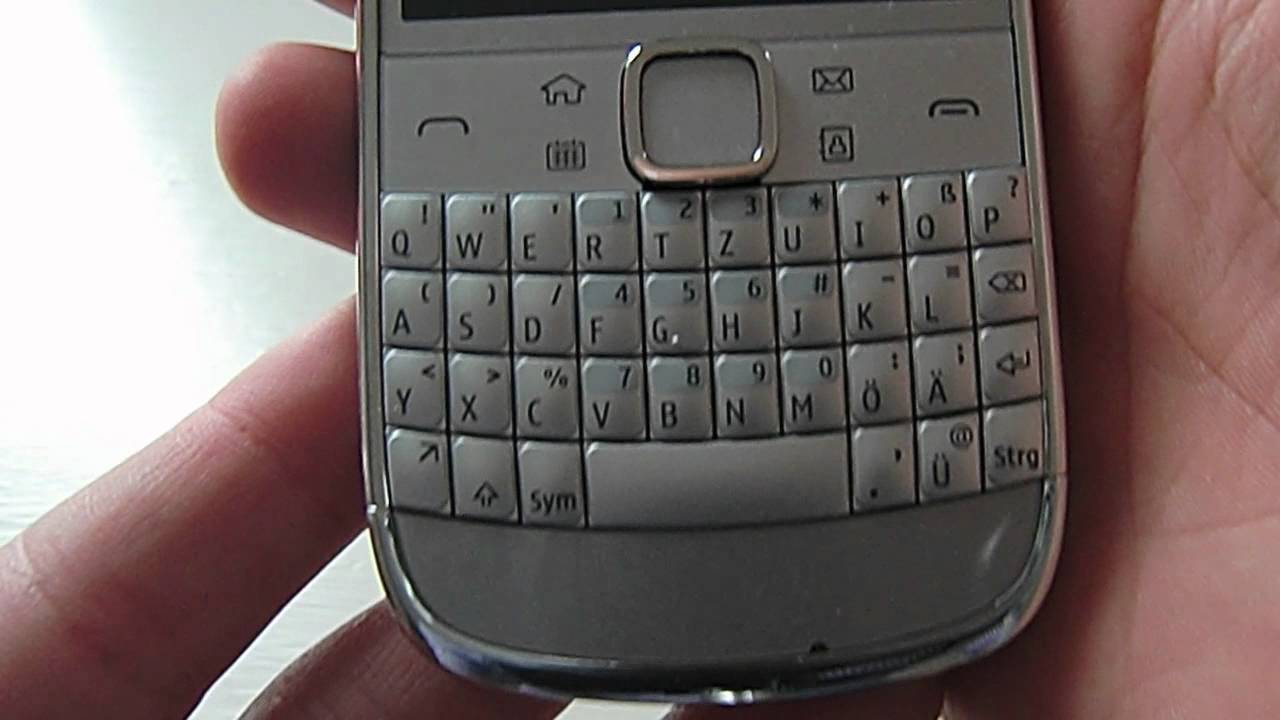 Nokia E6 Unboxing Youtube