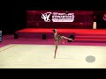 DRAGAN Annaliese (ROU) - 2021 Rhythmic Worlds, Kitakyushu (JPN) - Qualifications Ball