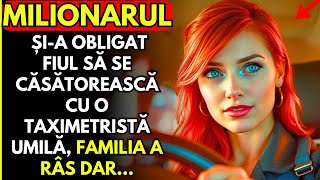 MILIONARUL ȘI-A OBLIGAT FIUL SĂ SE CĂSĂTOREASCĂ CU O TAXIMETRISTĂ UMILĂ, FAMILIA A RÂS DAR...