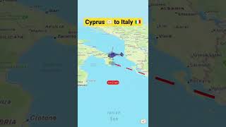 Travelling Cyprus to Italy #cyprus #italy