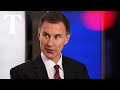 LIVE: Jeremy Hunt speaks at Conservative party conference