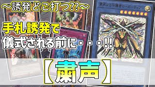 【遊戯王】これで先攻対策！セイの〜誘発どこ打つ？？〜【粛声】【解説】@Ignister_yp