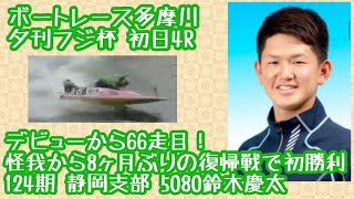 【ボートレース・競艇】初勝利おめでとう！鈴木慶太