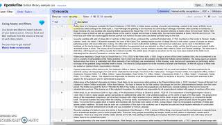 OpenRefine NER Process