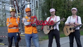 Les Dëppegéisser, deux musiciens bien inspirés sur les rails des CFL