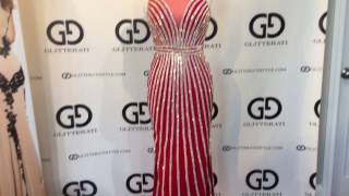 Jovani 41348 Red - www.glitteratistyle.com