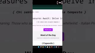 Flask Project { Dictionary App}