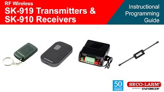 RF Wireless SK-919 TX and SK-910 RX – Programming Guide