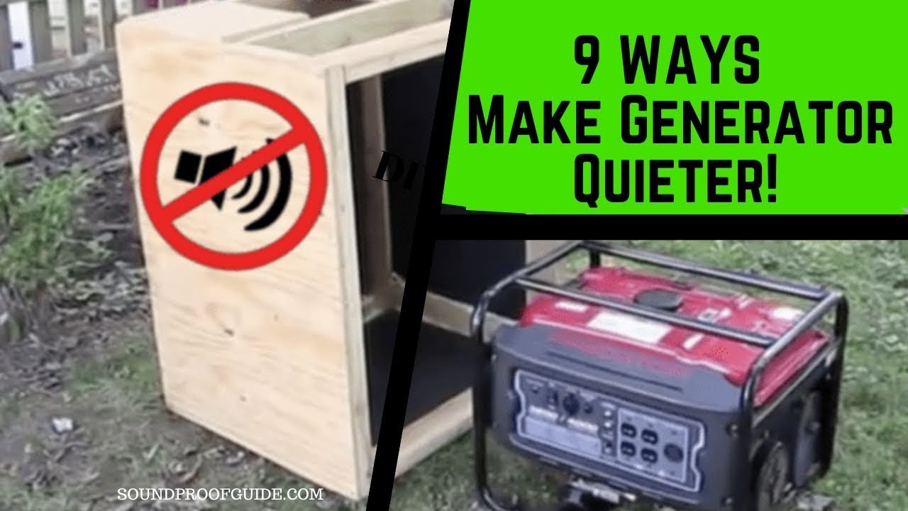 Step By Step Guide How To Build A Soundproof Generator 49 Off