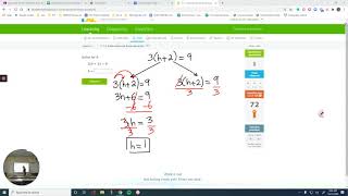 IXL J.5 Solve advanced linear equations [28N]