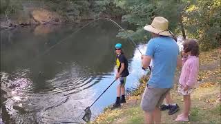 Dad's Monster Carp at Jamieson