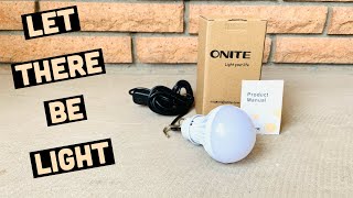 Portable Off-Grid, Camping, Emergency USB Light Bulb