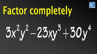 Factor a crazy trinomial