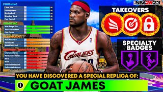 My *NEW* LEBRON JAMES BUILD on NBA 2K23 - OFFICIAL JOE KNOWS PRO AM BUILD