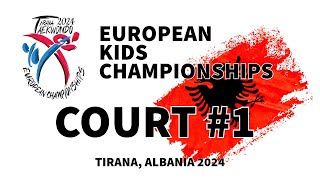 European Kids Championships - Tirana 2024 | Court 1