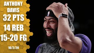 Anthony Davis puts up 32 and 14 for Lakers vs. Heat [GAME 2 HIGHLIGHTS] | 2020 NBA Finals