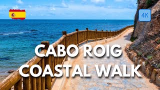 We Discovered The BEST Coastal Walk In Spain - Cabo Roig - La Zenia 4K Walking Tour