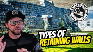 What are the Different Types of Retaining Walls? | Rockery & Retaining Wall Construction