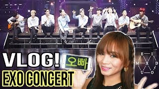 EXO EXOrDIUM in Manila 2017 CONCERT!! (Filipino Vlog \u0026 Fancams!!)