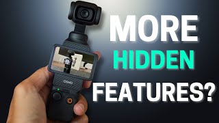 DJI Osmo Pocket 3 - Hidden Features You NEED to Know