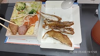 吃播.EP26、高雄便當開箱、好大雞排飯 附七菜、一個人的晚餐、陪吃飯