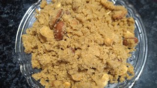 Winter Special Atta Panjeeri recipe | Panjeeri Recipe | Wheat Panjeeri