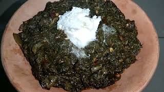 Chano Ka Saag||Saag||گھر کا ساگ||Karak ka famous SaaG||Green Chano Ka Saag