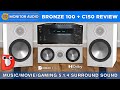 Monitor Audio Bronze 100 & C150 Review I Perfect Speakers for Dolby Atmos I Dirac Live + Onkyo RZ50