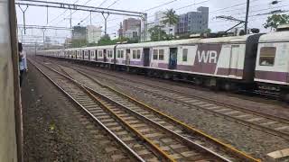 Vasai Road to Churchgate fast train ( Mumbai local train)