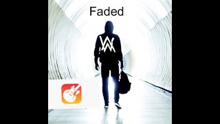 Faded by Alan walker on garage band