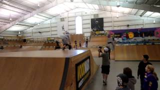 Dakota Schuetz Double Backflip No Hander Worlds First to wood