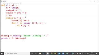NEC Programming Practice Session - Non repeating substring - #CodeClass #Coding
