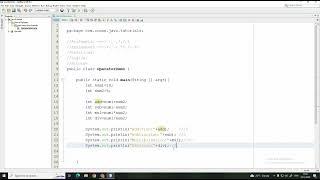 #10 Java Tutorial | Operators in Java (Part-1) | Java in Tamil